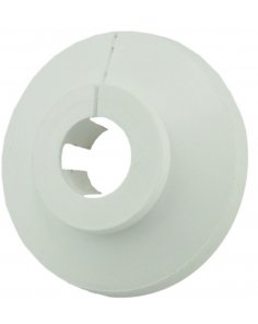 Riko Klemrozet Wit Rond 15Mm