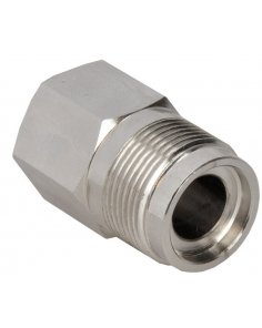 Riko gaskoppeling 1/2" binnendraad x M24, vernikkeld