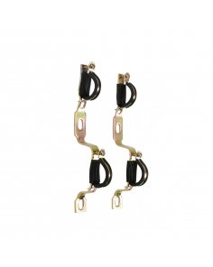 Ronde dubbele beugel voor colector 189r 1" set 2st