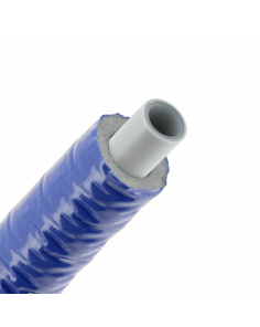 Bonfix Alu-pers meerlagenbuis met isolatie | blauw | 26 x 3.0 | Rol 50 meter