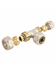 Bonfix Alu-knel T-koppeling verlopend | 20 x 16 x 16