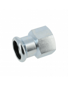Bonfix Staalverzinkt Binnendraad x Press schroefbus (CV) | 1/2 x 28