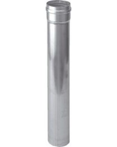 Alu-Fix Rookgaspijp Lengte 2000 mm x Ø80 mm