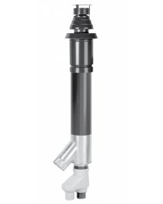 Aluminium Skyline Combi Dakdoorvoer HR Ø80/80 - Ø125 mm