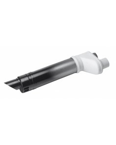 Aluminium Concentrische Geveldoorvoer Lengte 600 mm / Ø80/80 mm