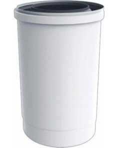 TwinSafe Paspijp Ø60/100 mm Concentrisch Wit PP