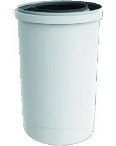 TwinSafe Paspijp Ø80/125 mm Concentrisch Wit PP