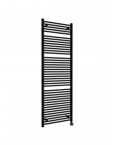 Best-Design Senden-Black Elektrische Handdoekradiator Zwart 1160 W 1800x600
