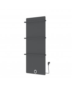 Best-Design Brenner-Concrete Elektrische Designradiator Beton-Grijs 750W 1200x600