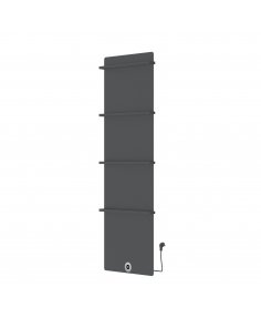 Best-Design Brenner-Concrete Elektrische Designradiator Beton-Grijs 1200W 1800x600