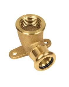 Bonfix Roodkoper Binnendraad x Press Muurplaat (water) | 1/2 x 12