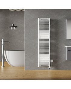 Elara elektrische radiator Smart WiFi 181,7 x 45 cm glans wit