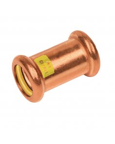 Bonfix Roodkoper Press rechte koppeling (gas) | 28 x 28