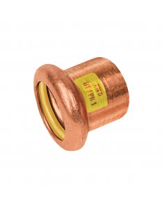 Bonfix Roodkoper Press eindkoppeling (gas) | 28