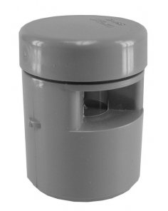 Binnenhuis beluchter 32/40 mm PVC
