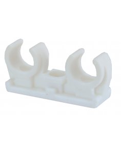 Riko Dubbele CV-klembeugel, plastic 12mm