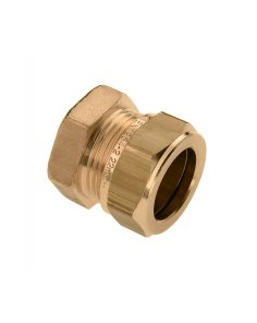 Bonfix Messing Knel eindkoppeling | 35