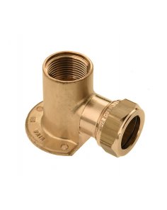 Bonfix Messing Binnendraad x Knel Muurplaat | 3/4 x 22