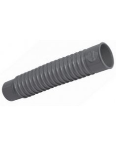 Flexibele bocht mof 50 mm x spie 50 mm 0 - 45 graden PVC