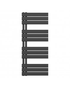 1200x500 – 593 Watt | handdoekradiator zwart | links aansluiting/comb