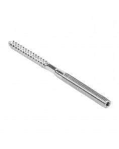 Dubbele stokschroef m8 x 50 mm 100st