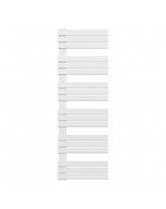1800x600 – 1021 Watt | handdoekradiator wit | links aansluiting/comb