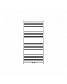 1200x600 414 watt | handdoekradiator gunmetal grijs midden aansluiting