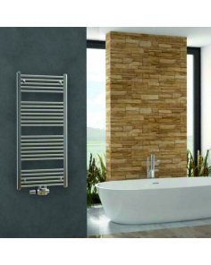 400x800 - 378 Watt | Handdoekradiator Chroom Zij- &amp; Middenaansluiting