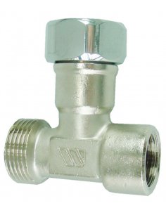 Riko Watts adapter voor waterslagdemper 1/2 binnendraad x 3/4 buitendraad