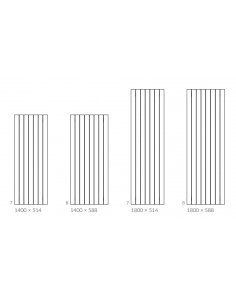 292x1800 – 522 watt | Forte V10 | Designradiator