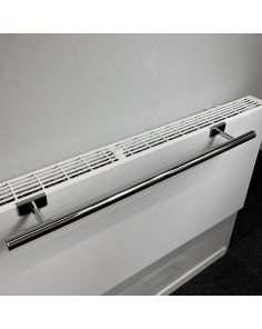 BSXL handdoekenrek 400 mm voor radiatoren boven-bevestiging Chroom