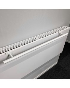 BSXL handdoekenrek 400 mm voor radiatoren boven-bevestiging wit