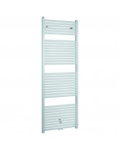 600x800 - 547 Watt | Handdoekradiator Wit Zij- & Middenaansluiting