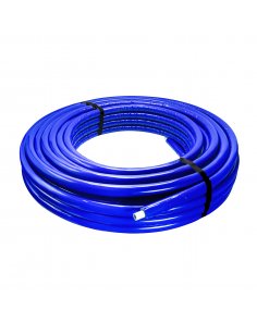 BSXL pex-al-pex meerlagenbuis met isolatie | blauw | 20 x 2.0 | Rol 50 meter