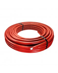 BSXL pex-al-pex meerlagenbuis met isolatie | rood | 20 x 2.0 | Rol 50 meter