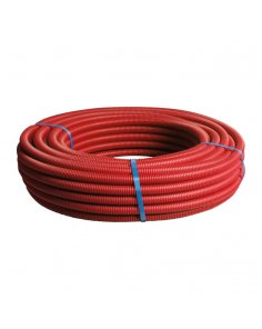BSXL pex-al-pex meerlagenbuis met mantel | rood | 20 x 2.0 | Rol 50 meter