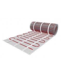 Elektrische vloerverwarming 2 m2 - 300,Watt + gratis Klokthermostaat