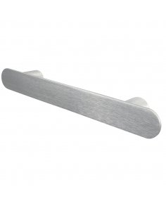 BSXL magnetisch 460 mm handdoekenrek voor radiatoren rond – Geborsteld RVS