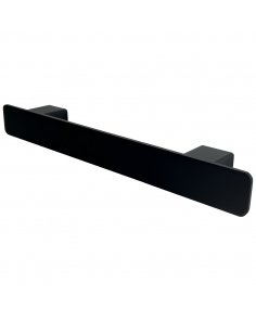 BSXL magnetisch 460 mm handdoekenrek voor radiatoren vierkant - Zwart