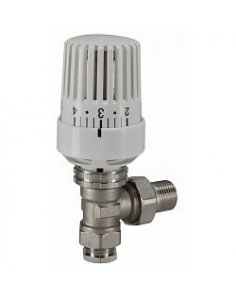 Thermostatische Radiatorkraan haaks