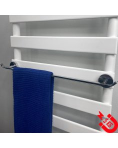Magneet-line Chroom – Magnetische 535 mm handdoekhouder
