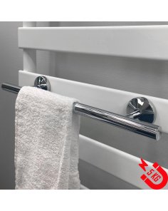 BSXL magnetisch 500 mm handdoekenrek voor radiatoren – Chroom