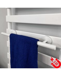 BSXL magnetisch 500 mm handdoekenrek voor radiatoren - Wit