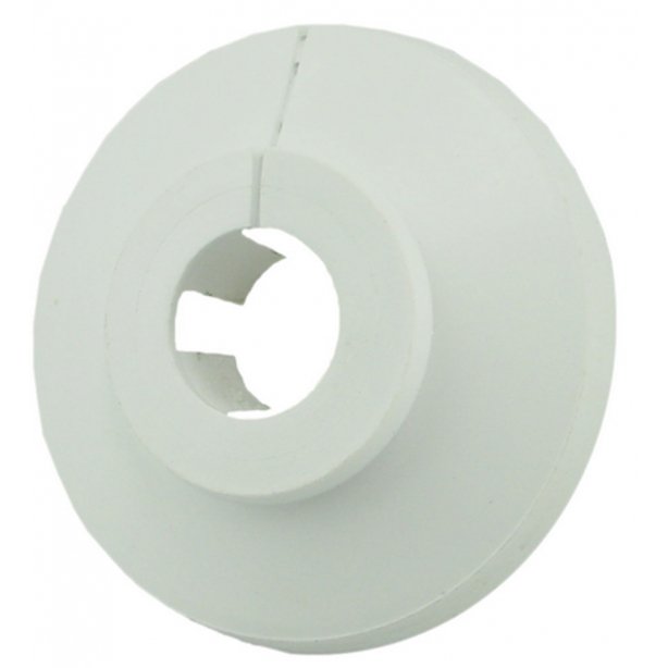 Riko Klemrozet Wit Rond 22Mm