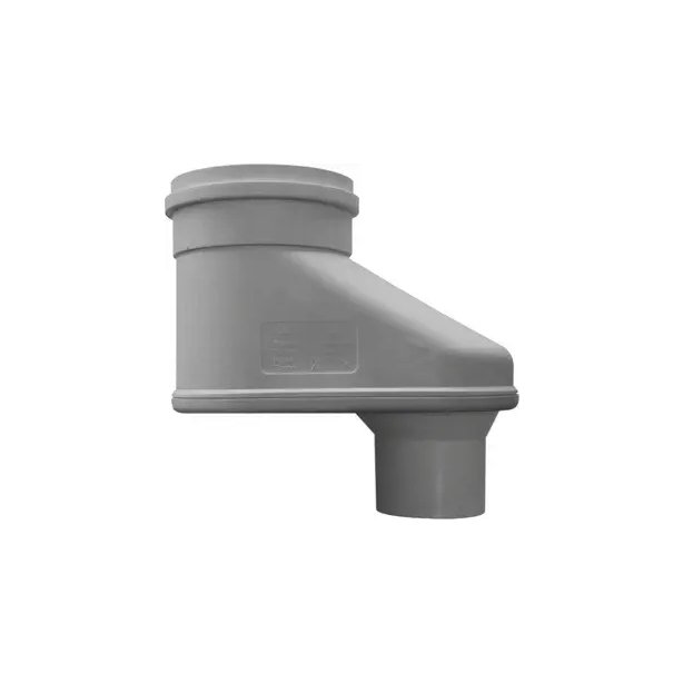 Ubbink Adapter 80/80 - 80/125 mm Broekstuk/Spruitstuk