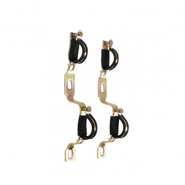 Ronde dubbele beugel voor colector 189r 1" set 2st