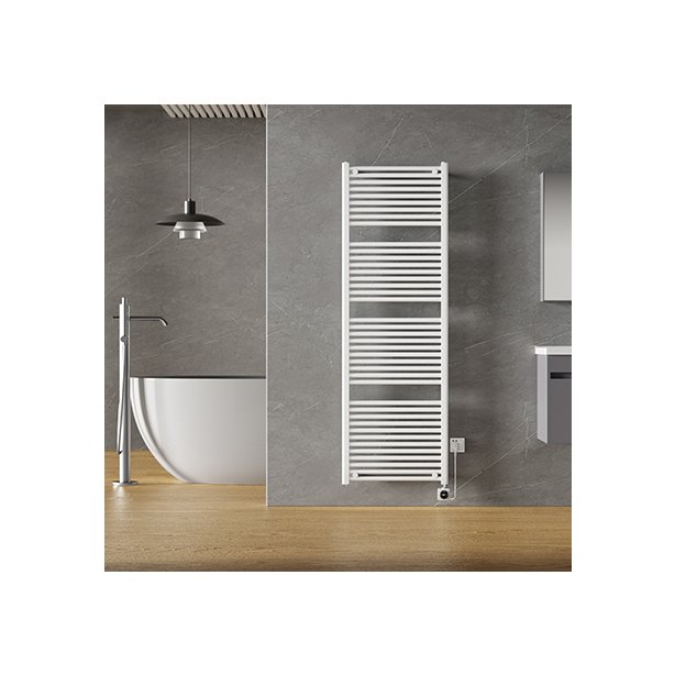 Elara elektrische radiator Smart WiFi 181,7 x 60 cm glans wit