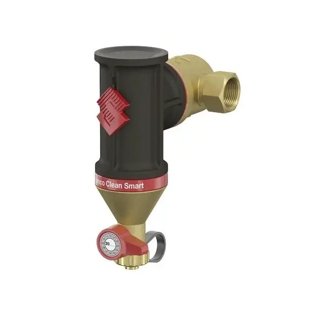 Flamco Clean Smart Vuilafscheider Ø22 mm (Horizontaal/Verticaal) 30022