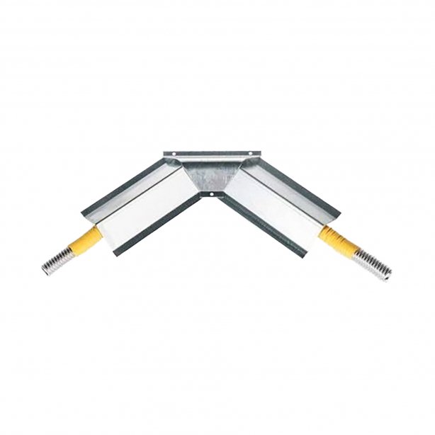 Coverfix bocht DN20 (max. Ø28 mm), 180 mm x 104,4 mm x 2 mm