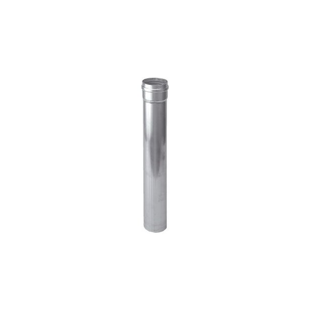 Alu-Fix Rookgaspijp Lengte 2000 mm x Ø80 mm